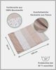 ULLENBOOM ® Babydecke 70x100 cm, Sandblume (Made in EU) - Aus Baumwolle & flauschigem Fleece (OEKO-TEX Standard), Baby Decke Neugeborenen, ideal als Kinderwagendecke oder Kuscheldecke Bild 3
