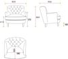 Atlantic Home Collection Leo, Schwarz, Sessel, mit Taschenfederkern Bild 3
