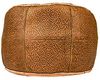 Marrakesch Orient & Mediterran Interior Pouf Orientalisches Sitzkissen Pouf aus Leder Balsam - 40cm (1-St), Handarbeit Bild 4
