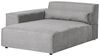 Chaiselongue grau rechtsseitig HELLNAR Bild 4