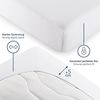 Blumtal Spannbettlaken Premium Topper, Topper - 100% Baumwolle, Gummizug: Rundum, (2 Stück), Superweiches 100% Baumwolle mit Rundumgummizug Bild 4