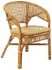 Kobolo Rattanstuhl Stuhl Sessel -NIMES- mit Wiener Geflecht (aus Rattan) Bild 1