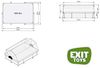 EXIT Framepool (Set, 3-tlg), BxLxH: 150x220x65 cm, mit Kartuschenfilter und Abdeckung Bild 4