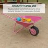 Relaxdays Schubkarre für Kinder rosa Bild 2