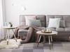 Couchtisch weiß / gold Marmor Optik ⌀ 61 cm RAMONA Bild 2