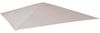 Ersatz-Bezug für Luxus-Ampelschirm HWC-A96, Sonnenschirmbezug Ersatzbezug, 3x4m (Ø5m) Polyester 3,5kg ~ creme-grau Bild 3