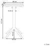 Gartentisch 'LEMNOS' Bartisch, Beige, 60 x 60 x 111 cm Bild 3