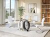 Vente-unique - TWIZY Stuhl Kunstleder Weiß - B 49 cm x H 100 cm x L 61 cm Bild 2