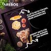 Arebos Grillplatte Grillpfanne Induktionsgrillplatte Gusseisen Bratpfanne BBQ Bild 3