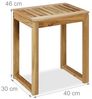 Relaxdays Hocker aus Holz Bild 4