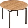 Esstisch Hemnes für 4 Personen Ø100 cm Eiche-Optik [en. casa] Bild 5