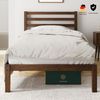 ZINUS Massivholzbett Leni mit Unterbettaufbewahrung (Packung, 1-tlg, aus nachhaltigem Bambusholz), mit Kopfteil, inklusive Lattenrost aus Holz Bild 3