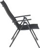 greemotion Klappsessel Grenada, Gartensessel aus Aluminium und Textilene, 7-fach verstellbar, Anthrazit/Schwarz Bild 4