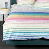 Janine Mako Satin Bettwäsche 2 teilig Bettbezug 155x220 cm Kopfkissenbezug 80x80 cm J. D. 87059-09 multicolor Bild 3