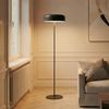 Lindby Stehlampe Edion, Metall, Schwarz IP20, 2 x 15 W LED Bild 2