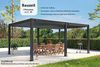 Weide Deluxe Plus Pergola | Aluminium Lamellendach | 4x6 M | anthrazit | Pavillon freistehend Bild 5