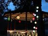 LED Solar-Lampion ,Festival', Dämmerungssensor, outdoor, 22cm, blau Bild 2