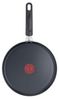 Tefal Bratpfanne Pfannkuchenpfanne Ø 25 cm Spülmaschinenfest Temperaturindikation, Aluminium, antihaftende, mit Titanzusatzmitteln Bild 2