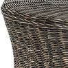 Safavieh Ottoman, Rattan, weißgewaschen Natur, 81 x 81 x 39.87 cm Bild 3