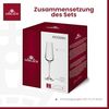 Gerlach 1760 Sektgläser 6 Stück 200 ml Champagnergläser Sektkelche Glas Sektglas Weingläser Spülmaschinenfest Modern Bild 4