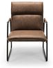 Julian Bowen Gramercy Stuhl, Braun/Schwarz Bild 3