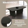 byLIVING Couchtisch Bolt (1-St), Freiform Tisch in Akazie Massivholz schwarz lackiert, 25mm Tischplatte Bild 4
