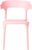 Gartenstuhl 4er Set GUBBIO Rosa Bild 5