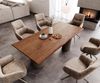Esstisch Edge 200x100 Akazie Braun Troa Metall Effektfinish Titan Live-Edge Bild 5