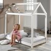 Vipack Hausbett, Holz weiß, 70x140 cm Bild 2