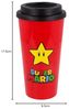 Super Mario Glas mit Deckel - 520 ml - Innovatives Design & Praktisch - Ab 4,61€/100ml Bild 4