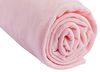 Lot de 3 Draps housse Coton pour lit Bébé 40x80 / 40x90 - rose blanc parme Bild 2