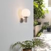 Lindby Außen-Wandleuchte Nada, Edelstahl Alu IP44, 1 x 60 W Bild 5