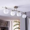 Lindby Deckenleuchten Leanda, Glas Bronze IP20, 4 x 40 W Bild 2