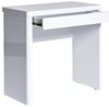 Jahnke CU-LIBRE 80 HG-WS Laptop-Tisch, E1-Holzwerkstoffplatten, beschichtet, hochglanz / weiß, 80 x 5,5 x 76 cm Bild 4