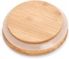 zeller Vorratsglas Bamboodeckel DH 10.50x23 cm weiß Bild 2