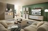 Highboard >Ina< in Cashmere / Riva Eiche Dekor - 125x125x45cm (BxHxT) Bild 5