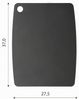 Gourmet Kitchen Schneidbrett schwarz 37x27,5 cm Bild 2