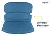 Tinydo® Universal Hochstuhl-Sitzkissen optimal für Timba Safety 1st. und alle gängigen Treppenhochstühle - 2teilg. Set mit Memory-Schaum Sitzverkleinerer-Auflage für Babystühle rutschfest (Blau) Bild 2