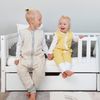Ehrenkind® Babyschlafsack | Schlafsack mit Füßen 2.5 TOG | Bio-Baumwolle | Ganzjahres Schlafsack Baby Gr. 100 Farbe Zimt Gemustert | Oeko-Tex | Schlafsack winter und Sommer Schlafsack Kinder Bild 4