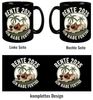 speecheese Tasse Hund mit Sonnenbrille - Rente 2025 Tasse Bild 4
