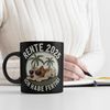 speecheese Tasse Hund mit Sonnenbrille - Rente 2025 Tasse Bild 3