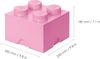 Lego 'Storage Brick 4' Aufbewahrungsbox rosa Bild 3