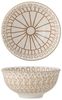 CREATIVE COLLECTION Maple Schale Orange Steingut Bild 1