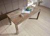 Esstisch Sheesham 120x90x76 grau geölt NATURE GREY #502 Bild 4