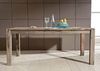 Esstisch Sheesham 120x90x76 grau geölt NATURE GREY #502 Bild 2