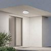Lindby Außen-Deckenleuchte Kirkola, LED, Kunststoff Weiß universalweiß IP44mit Bewegungsmelder, LED 11 W gesamt, universalweiß Bild 4