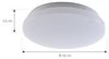 Lindby Außen-Deckenleuchte Kirkola, LED, Kunststoff Weiß universalweiß IP44mit Bewegungsmelder, LED 11 W gesamt, universalweiß Bild 5