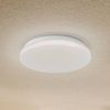 Lindby Außen-Deckenleuchte Kirkola, LED, Kunststoff Weiß universalweiß IP44mit Bewegungsmelder, LED 11 W gesamt, universalweiß Bild 2