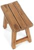 Hocker RUSTIC Recyclingholz massiv naturfarben Bild 5