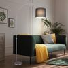 RGB LED Bogenstehleuchte, Textil, höhenverstellbar, H 195 cm Bild 4